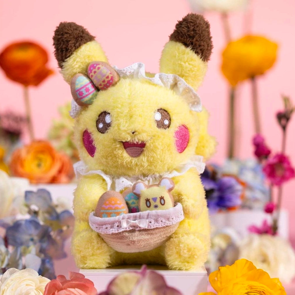 Pokemon｜pokepeace Pokemon｜pokepeace限定抱彩蛋毛绒玩偶/公仔｜约20 x 11 x 12 cm