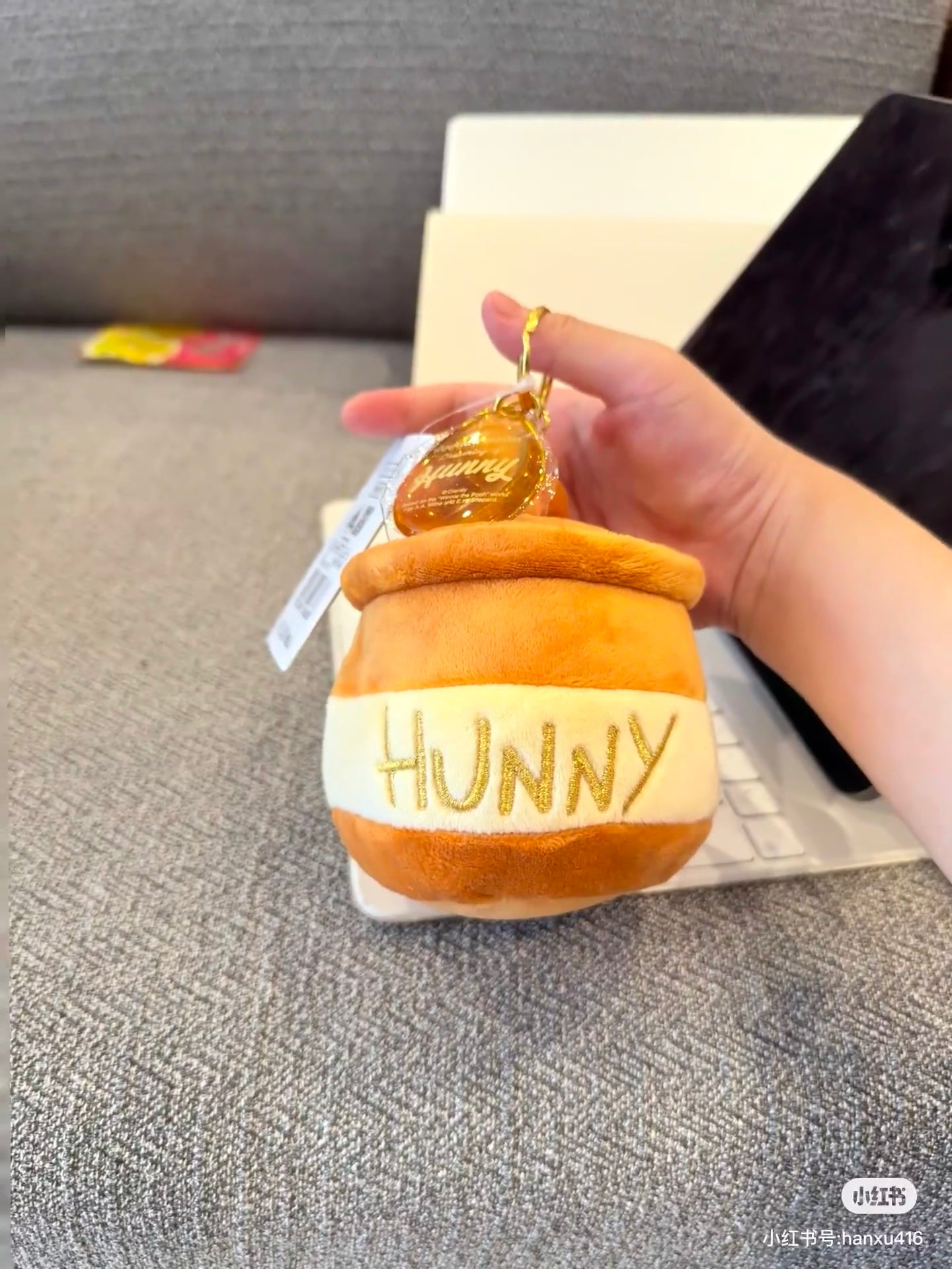 【limit 1】Disney｜HONEY DAY Limited Edition 2025 Mascot Holder /Plush Keychain｜H16×W12×D10cm approx.