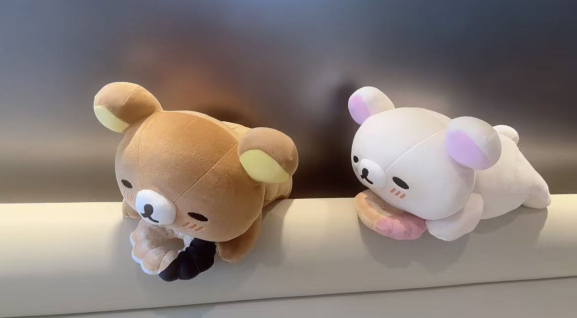 Rilakkuma｜Mister Donut Makumaku cushion pillow Plush Dolls/Plush Toy｜160×185×320mm approx.