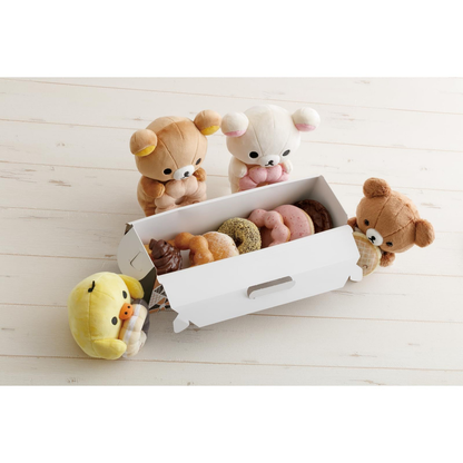 Rilakkuma｜Mister Donut Standing Plush Dolls/Plush Toy｜ 150×140×110mm approx.
