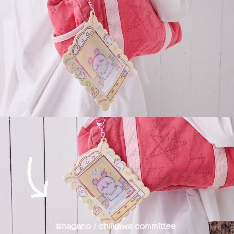 Chiikawa 吉伊卡哇｜偶像应援型/双面不同色/可横可竖/可爱pvc卡包/相纸包｜约タテ11.5×ヨコ14.5cm