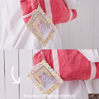 Chiikawa 吉伊卡哇｜偶像应援型/双面不同色/可横可竖/可爱pvc卡包/相纸包｜约タテ11.5×ヨコ14.5cm