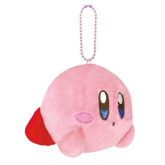 Kirby｜卡比特别半立体式设计/慢回弹感挂件/别针两用/解压捏捏｜约9x9x4cm
