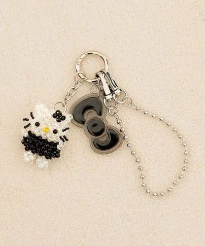 Sanrio｜Hello Kitty x me% mini Keychain/Keyring