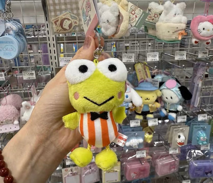 Sanrio｜Hanging Legs Series Mascot Holder /Plush Keychain｜120x55x48mm approx.
