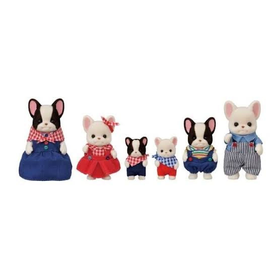 【store only】SylvanianFamilies｜FRENCH BULLDOG FAMILY Calico Critters Epoch Japan Limited