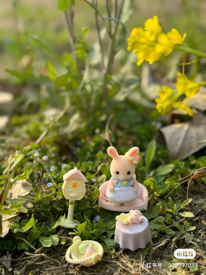 SylvanianFamilies森贝儿家族｜复活节彩蛋玛格丽特兔小屋套组/玩具/过家家