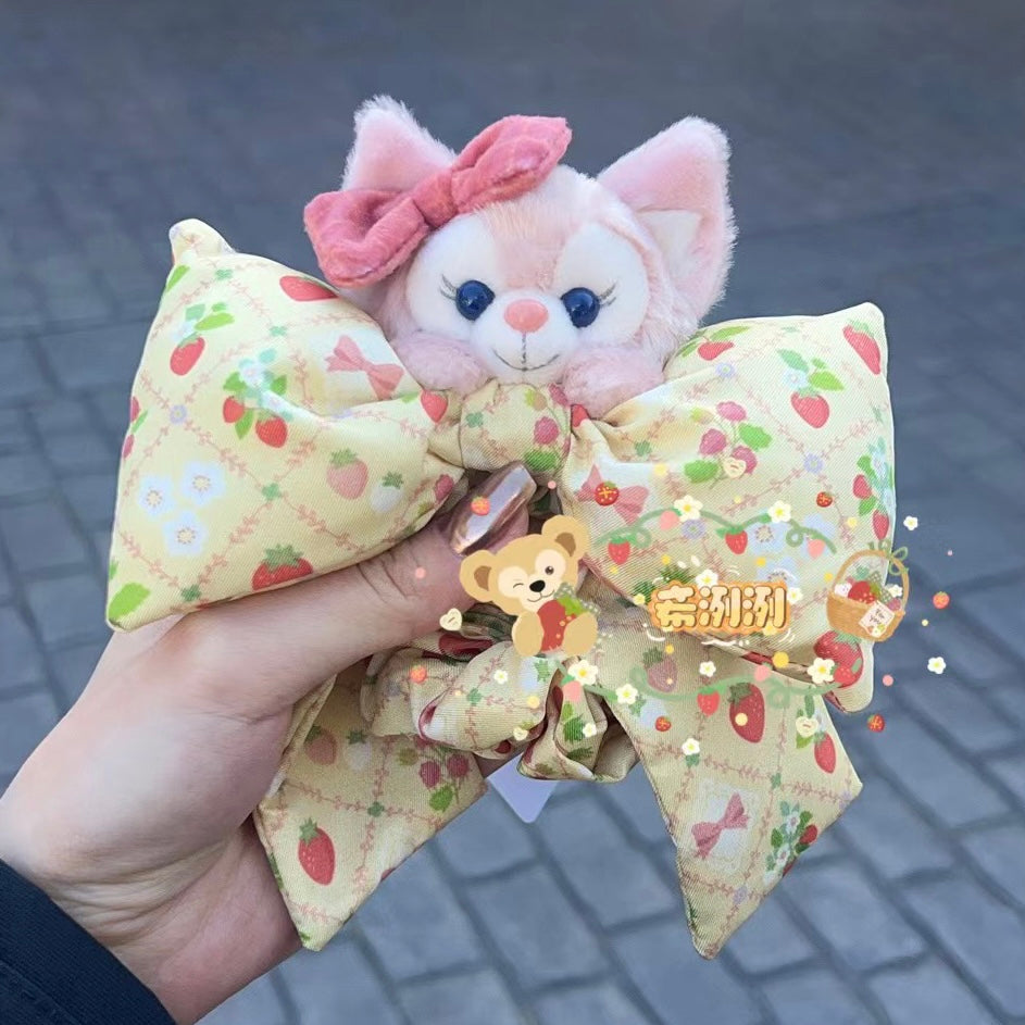 Disney迪士尼｜草莓情人节限定贝儿发绳/也可系在手腕/包上当装饰