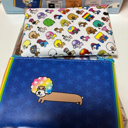 SANX｜Characters Trading Flat Mini Pouch mystery bag/blind box/All 10 types｜1pcs