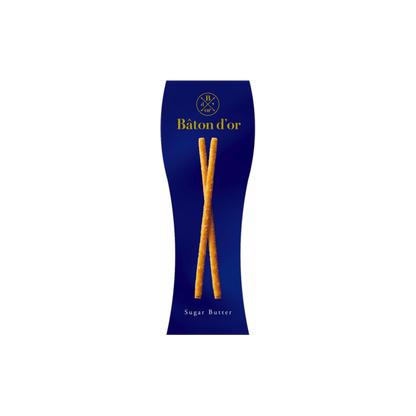 Baton D‘or｜Pocky届的爱马仕饼干棒/奶香浓郁/黄油细糖融合得巨香且不甜/独立包装｜不同口味每盒5-6袋/每袋4-6根