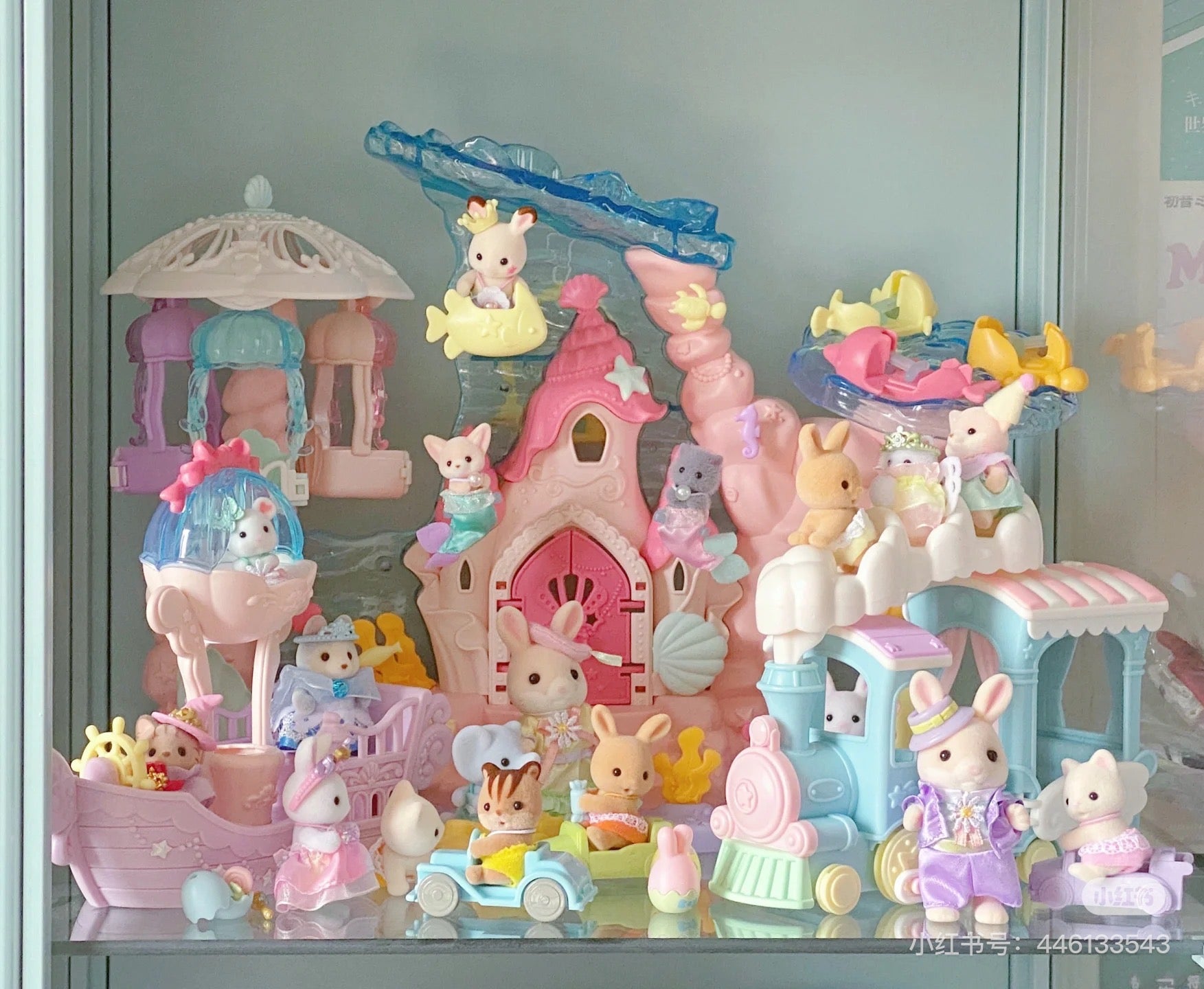 【限时折扣】SylvanianFamilies森贝儿家族｜Baby Mermaid Castle 美人鱼奇幻城堡系列套组/玩具/过家家5701