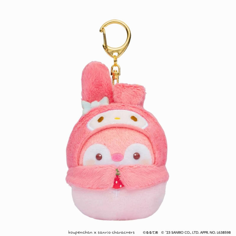 Sanrio｜正能量企鹅联名玩偶挂件/包挂｜約H100×W90×D55mm