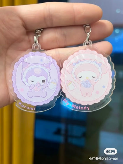 Sanrio｜Pacifier baby Keychain/Keyring mystery bag/blind box/All 8 types｜1pcs