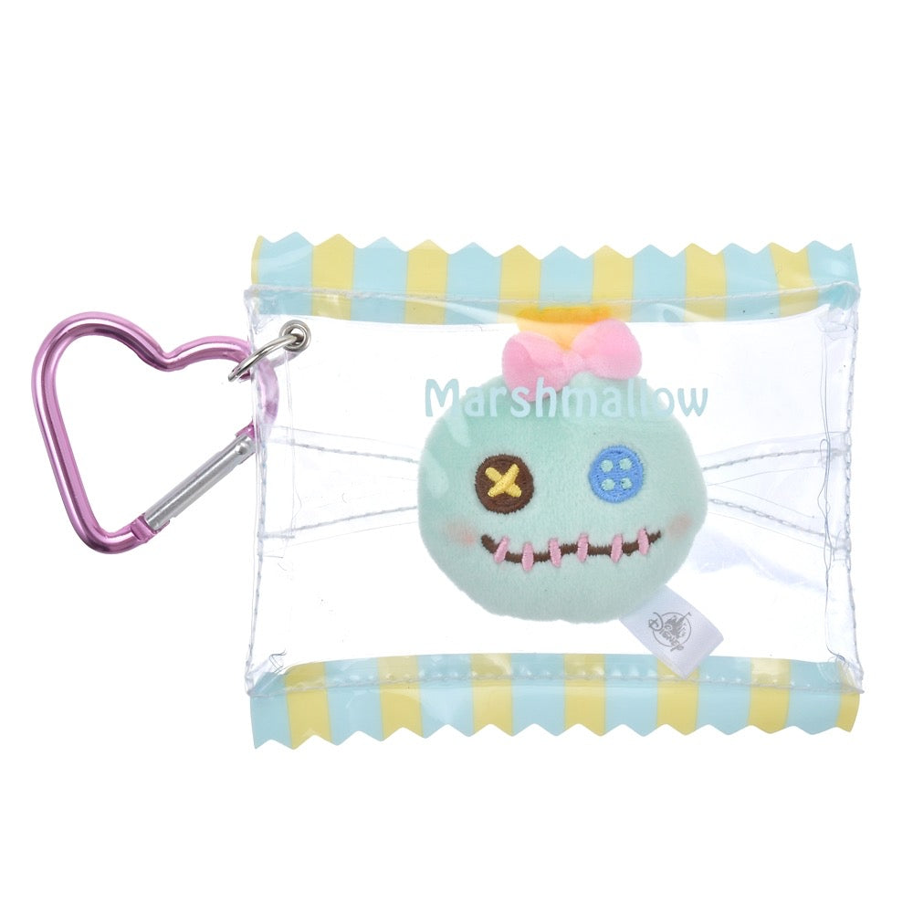 Disney迪士尼|豆豆眼棉花糖捏捏/慢回弹系列爱心扣挂件/包挂/捏捏玩偶可取出并单独做小挂件|約縦5×横10×厚み2.5(cm)