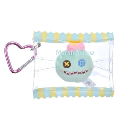 Disney迪士尼｜豆豆眼棉花糖捏捏/慢回弹系列爱心扣挂件/包挂/捏捏玩偶可取出并单独做小挂件｜約縦5×横10×厚み2.5(cm)