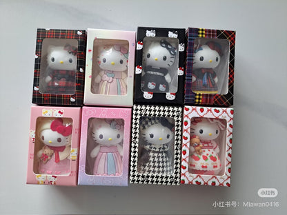 Hello Kitty｜Monochrome Girly Twin Coordinate Birthday Doll mystery bag/blind box/All 8 types｜1pcs