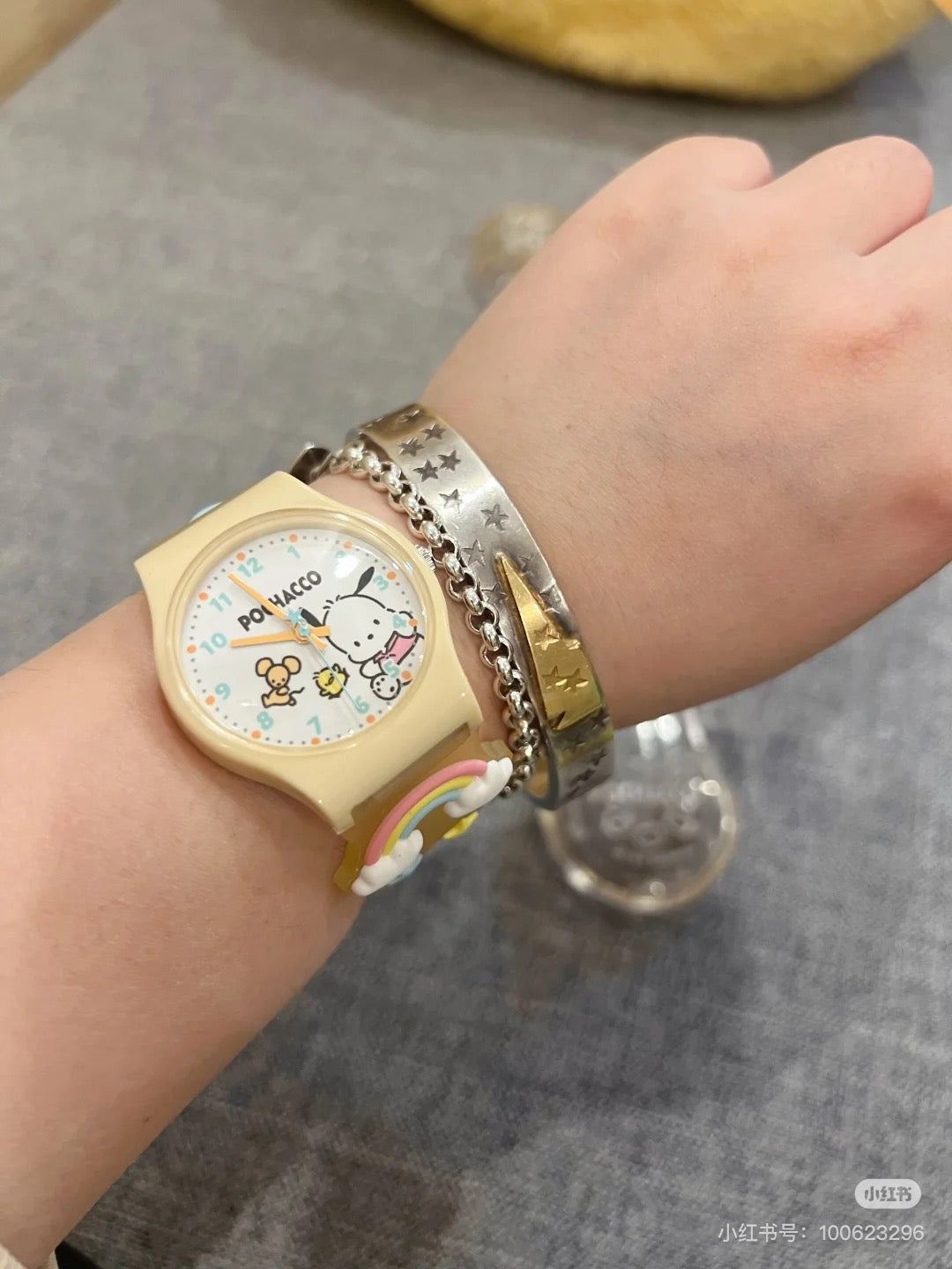 Sanrio｜ Rubber Watch｜3.3×1×4cm approx.