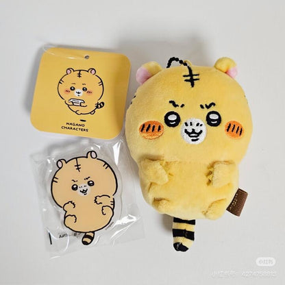 Nagano嘲讽熊｜Characters FRIENDS Mascot小老虎毛绒挂件/包挂｜约H125 x W80 x D50mm