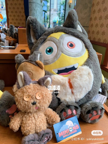 Minions｜超软毛茸茸小恶魔狼人usj万圣节限定公仔｜約W32cm×H45cm×D22cm