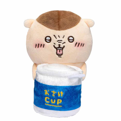 chiikawa｜Hook-and-loop Watching from Your Desktop Cookie Plush Dolls/Plush Toy｜140×110×80mm approx.