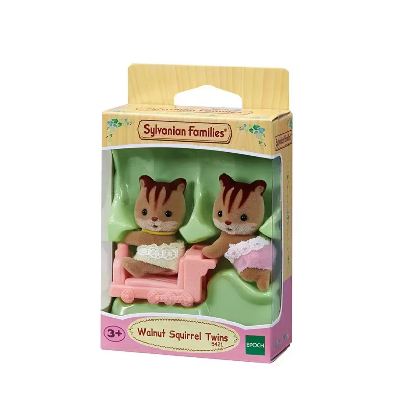 SylvanianFamilies｜Walnut Squirrel Twins-5421