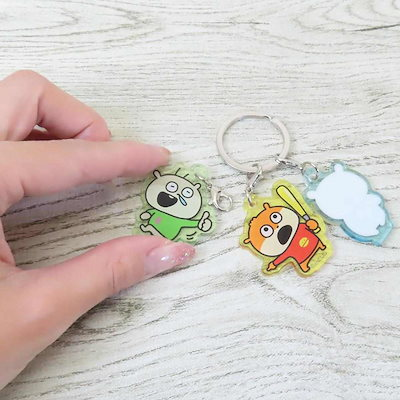 Nishimura yuji｜Keychain/Keyring｜H49×W34×D3mm approx.