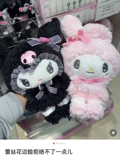 Sanrio｜Kuromi &amp; My Melody : Melousa Romiusa Plush Dolls/Plush Toy｜21×10×25cm approx.
