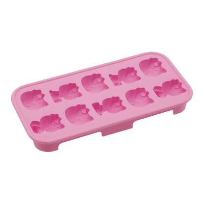 Sanrio｜Hello Kitty 9 Shaped Silicone Chocolate/Ice/Jelly/Pudding Cube｜215 x 115 x 23 mm approx.