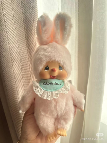 Monchhichi｜Chimutan Bunny Standard Plush Dolls/Plush Toy｜M/H34 x W14.5 x D10 cm approx.