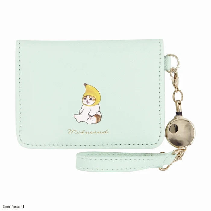 Mofusand｜Fruit Bi-fold Pass Case｜70×108×10mm approx.