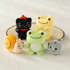 Pickles Frog｜Various Finger Puppets Stuffed Animals mystery bag/blind box/All 6 types ｜ 1 box
