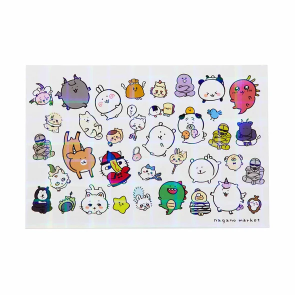 Nagano｜Market Hologram Postcard ｜H100×W150mm approx.