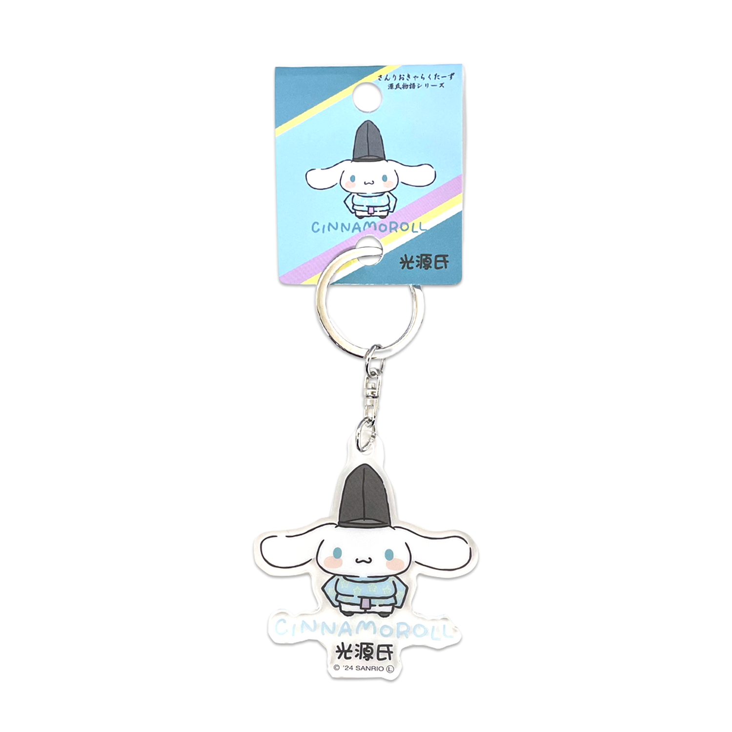 Sanrio｜Genji Story Acrylic Keychain/Keyring｜Ｈ70×Ｗ60×D3ｍｍ approx.