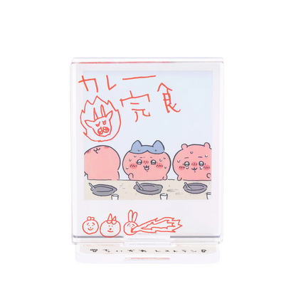 Chiikawa 吉伊卡哇｜餐厅限定系列辣咖喱立牌｜约H67 x W63 x D45mm