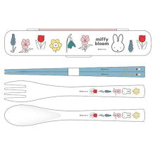 Miffy｜Bento Lunch Cutlery Set Spoon Fork Chopstick｜188×37×27mm approx.