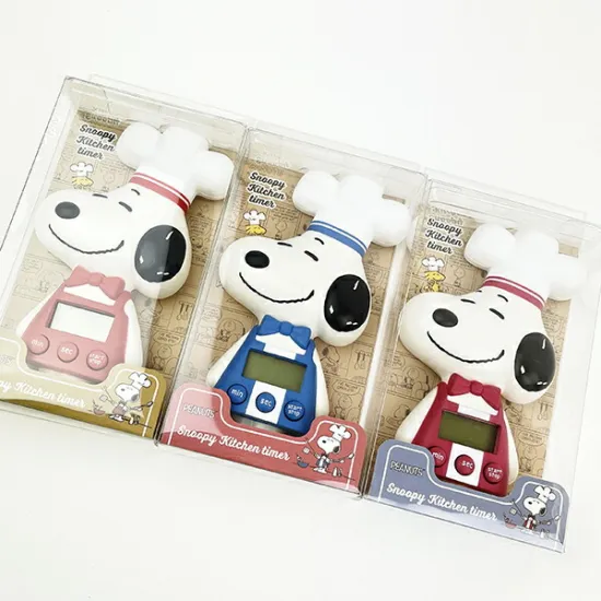 Snoopy｜Kitchen Timer｜13cm x 7.5cm x 2.5cm approx.