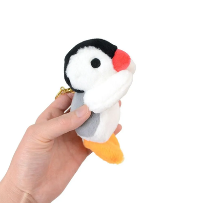Pingu｜Mascot Holder /Plush Keychain｜7.0 x 13.0 x 5.5 cm approx.