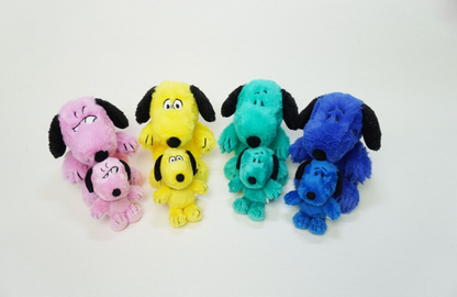 Snoopy｜Peanuts I LIKE COLORFUL COLLECTION Fluffy Plush Dolls/Plush Toy｜H14 x W13 x D13cm approx.
