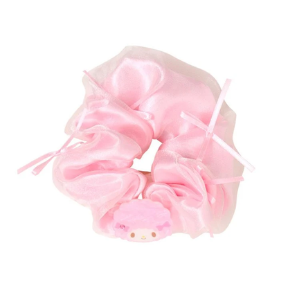 Sanrio｜Pearl Marble Ribbon Scrunchie｜13×3×13cm approx.