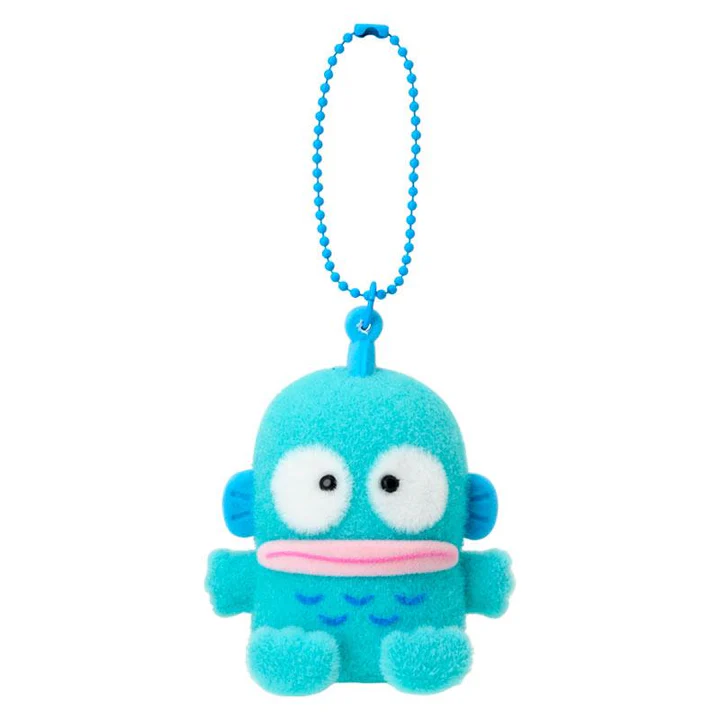Sanrio｜Flocked Figure Keychain/Keyring｜5×4.5×7cm approx.