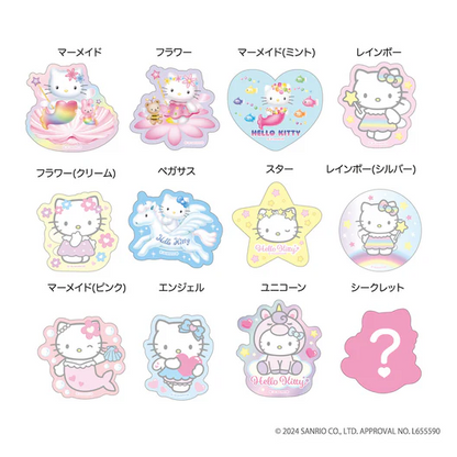HelloKitty｜Glitter Stickers mystery bag/blind box/All 12 types｜1pcs