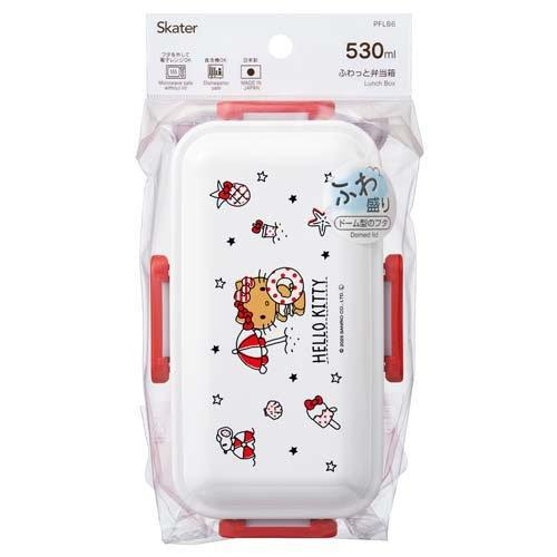Sanrio｜hello kitty Sun-tanned Single Layer Lunch Box｜530ml