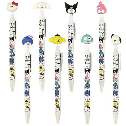 Sanrio｜Oekakisan ×Sanrio large head black ballpoint pen large head｜0.5mm