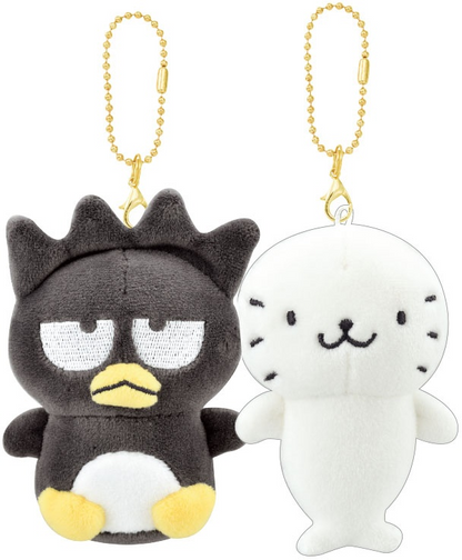 Sanrio｜ niko nui Cinnamoroll &amp; Moca Plush Mascot Keychain｜17cm×13cm×6cm approx.