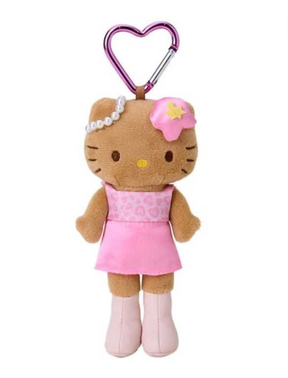 【limit 1】Hello Kitty｜Sanrio Gogo Gal Collection Mascot Holder /Plush Keychain｜7.5×4×15cm approx.