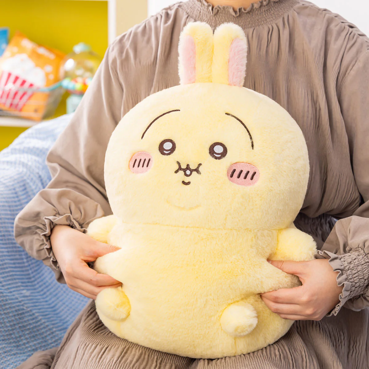 【limit 1】chiikawa｜Weighted! Chubby Cuddly Plush Dolls/Plush Toy｜H360×W360×D280mm approx.