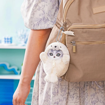mofusand｜Fluffy Sea Creature Mascot Holder /Plush Keychain｜165×100×70mm approx.