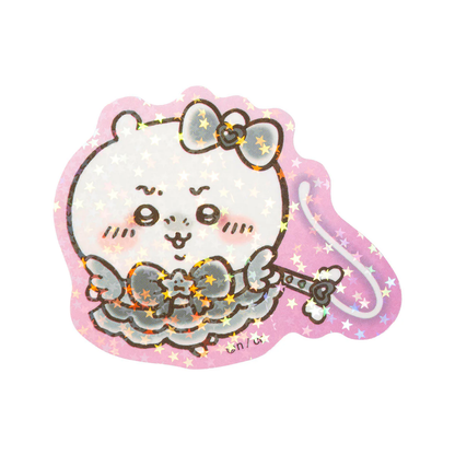 chiikawa｜Magical Chiikawa Bad Version Vinyl Hologram Sticker｜80×60mm approx.