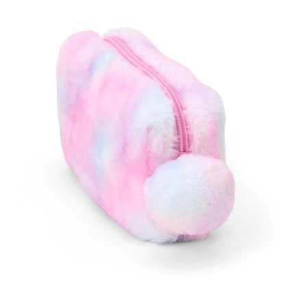 Sanrio｜Colorful Pop Monster Fluffy Cosmetic Pouch｜18×5×10cm approx.