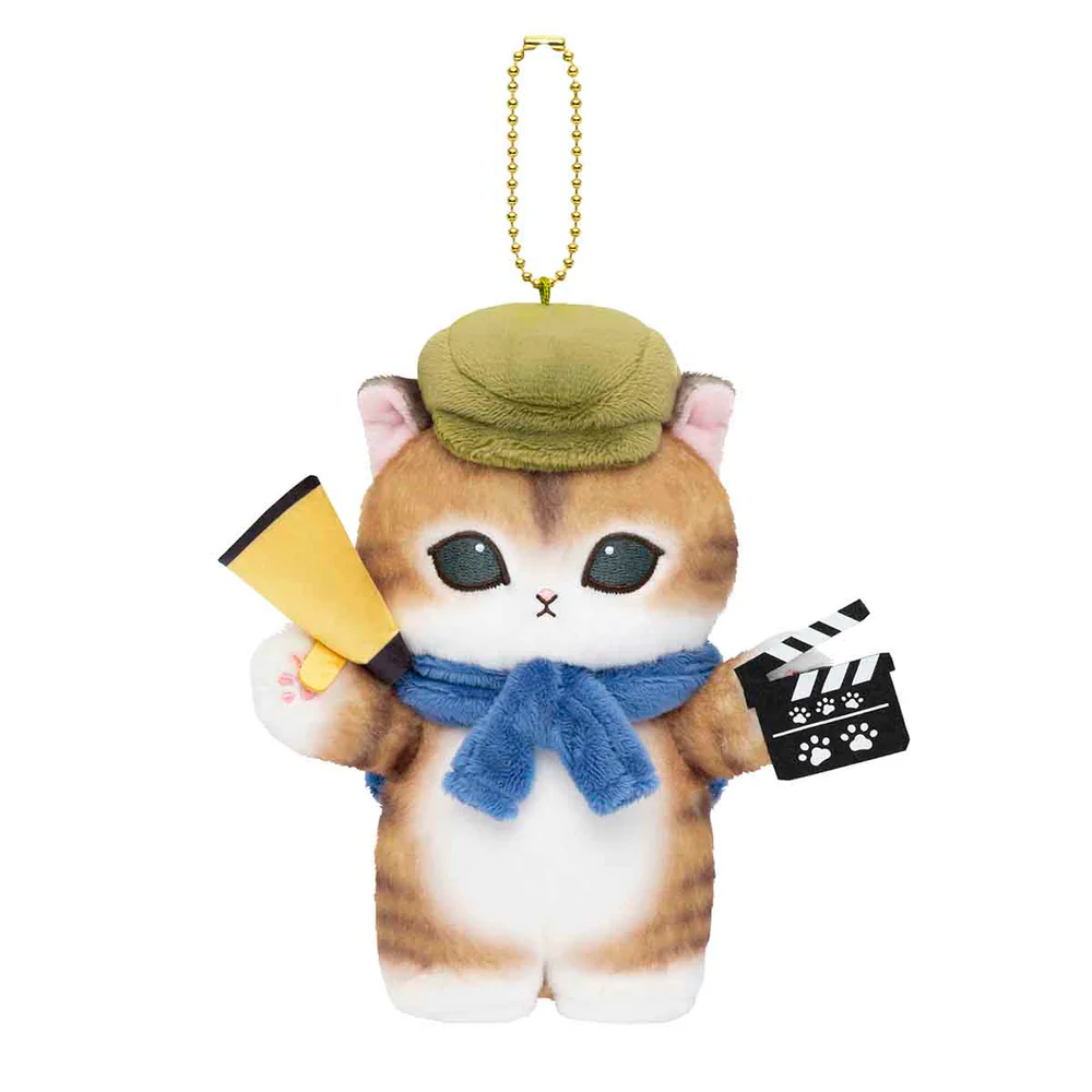 Mofusand｜mofumofu journey Movie Director Mascot Holder /Plush Keychain｜150×135×90mm approx.